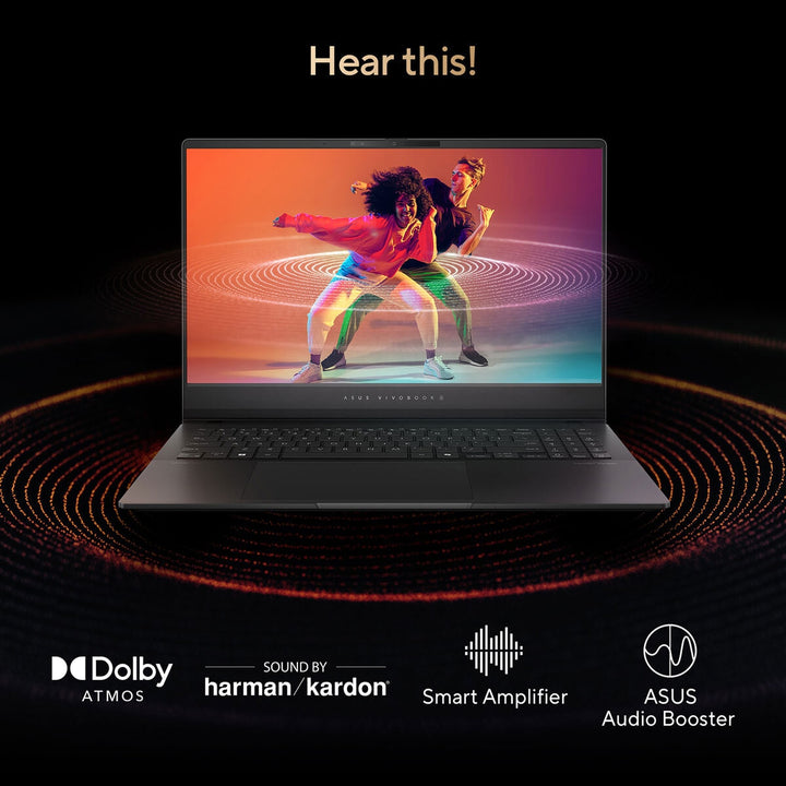 ASUS Vivobook S, AMD Ryzen AI 9, 32GB RAM, 1TB SSD, 15.6 Inch OLED Laptop, M5506WA-MA042W