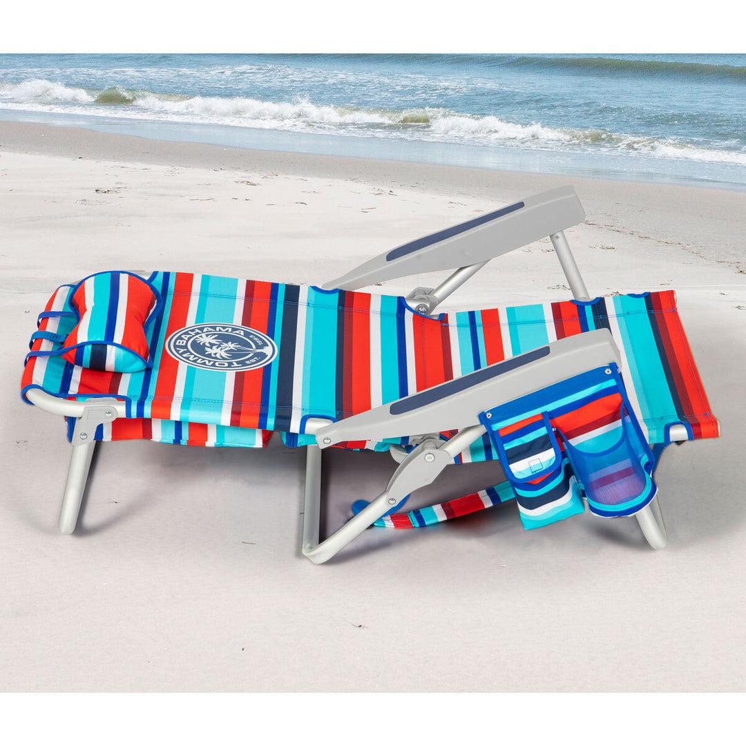 Tommy Bahama Backpack Beach Chair in Red