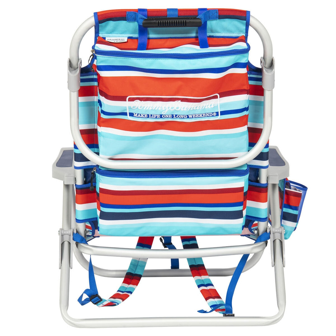 Tommy Bahama Backpack Beach Chair in Red