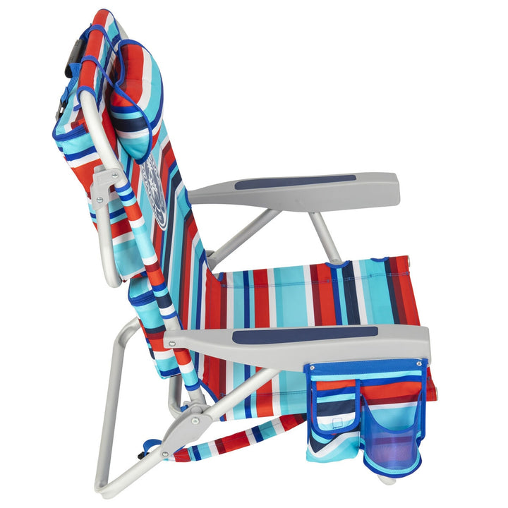 Tommy Bahama Backpack Beach Chair in Red