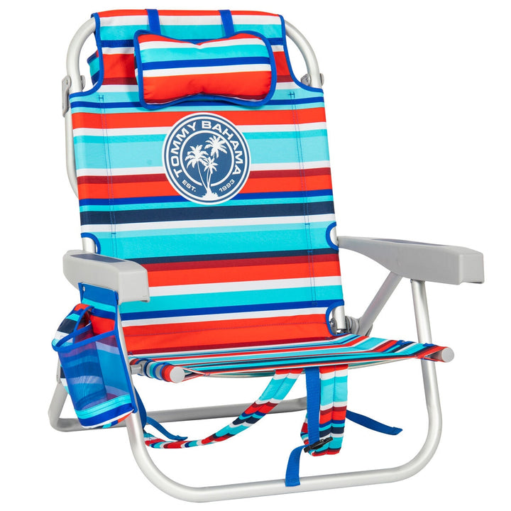 Tommy Bahama Backpack Beach Chair in Red