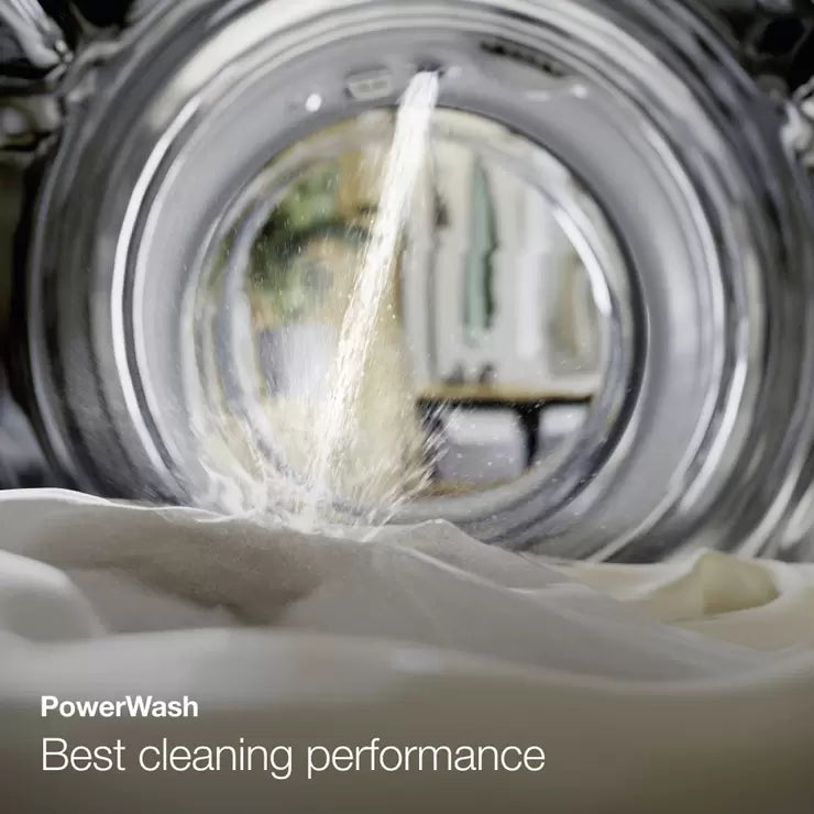 Miele WEK365 WCS PowerWash, 10kg Washing Machine, A Rated in Lotus White