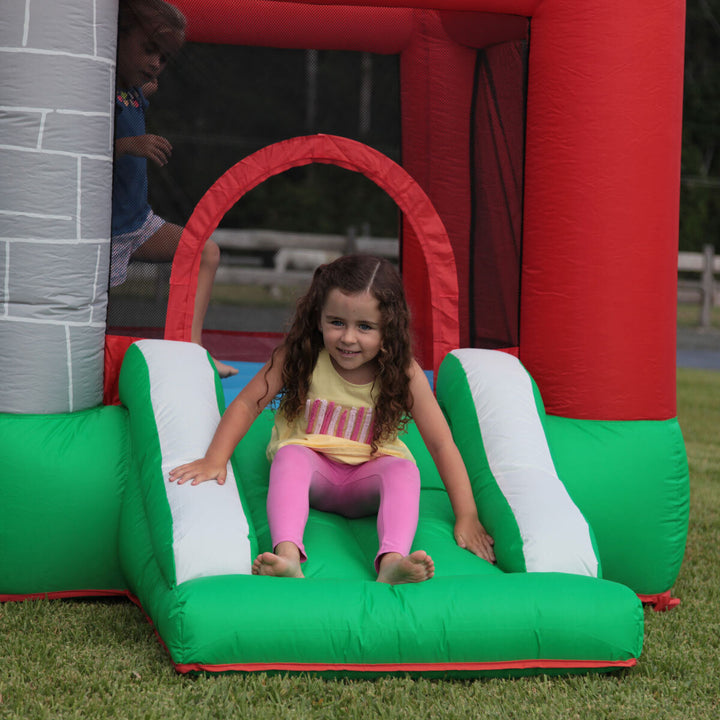 Happy Hop Happy House Bouncy Castle, Ball Pit & Slide (3+ Years)