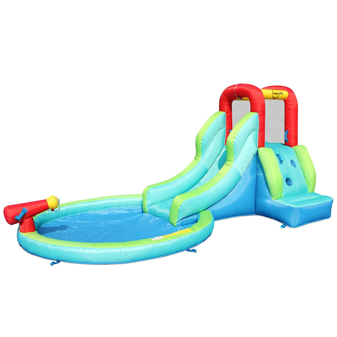 Happy Hop Ultimate Climb, Spray &amp; Bounce Water Slide Pool (3+ Years)