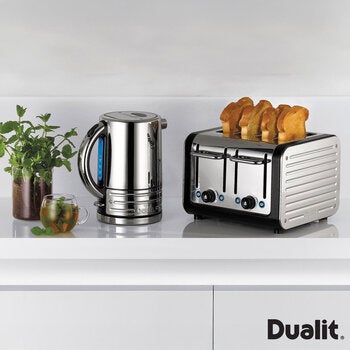 Dualit Architect Kettle &amp; 4 Slot Toaster, Matt Black
