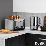 Dualit Architect Kettle &amp; 4 Slot Toaster, Matt Black