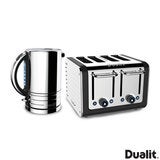 Dualit Architect Kettle &amp; 4 Slot Toaster, Matt Black