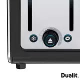 Dualit Architect Kettle &amp; 4 Slot Toaster, Matt Black