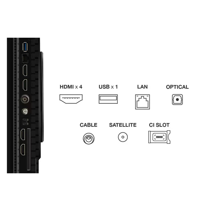 TCL 65P8K-UK 65 Inch QLED TV