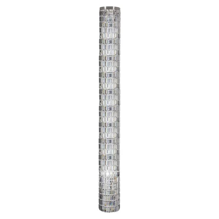 Washington Chrome &amp; Clear Crystal Chandelier 40cm