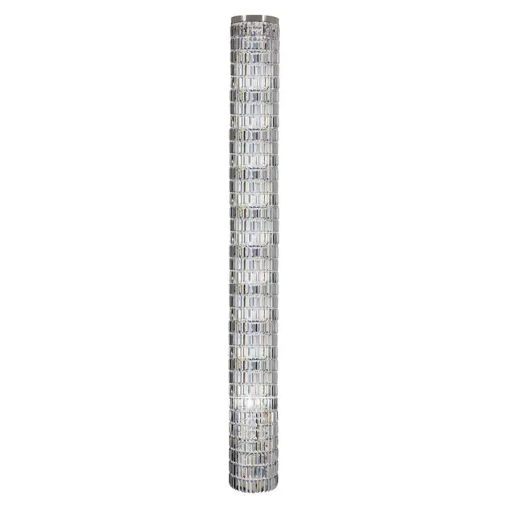 Washington Chrome &amp; Clear Crystal Chandelier 40cm
