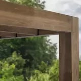 Palram Canopia Helsinki 9ft 10" x 17ft 7" (3m x 5.35m) Cedar Wood Patio Cover