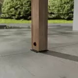 Palram Canopia Helsinki 9ft 10" x 32ft 6" (3m x 9.9m) Cedar Wood Patio Cover