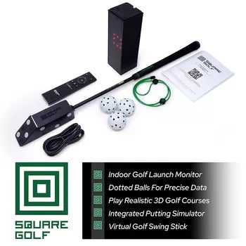 Square Golf Simulator Home Studio Bundle