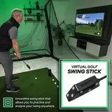 Square Golf Simulator Home Studio Bundle