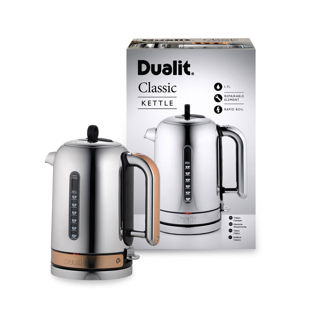 Dualit Classic 1.7L Copper Spray Finish Kettle