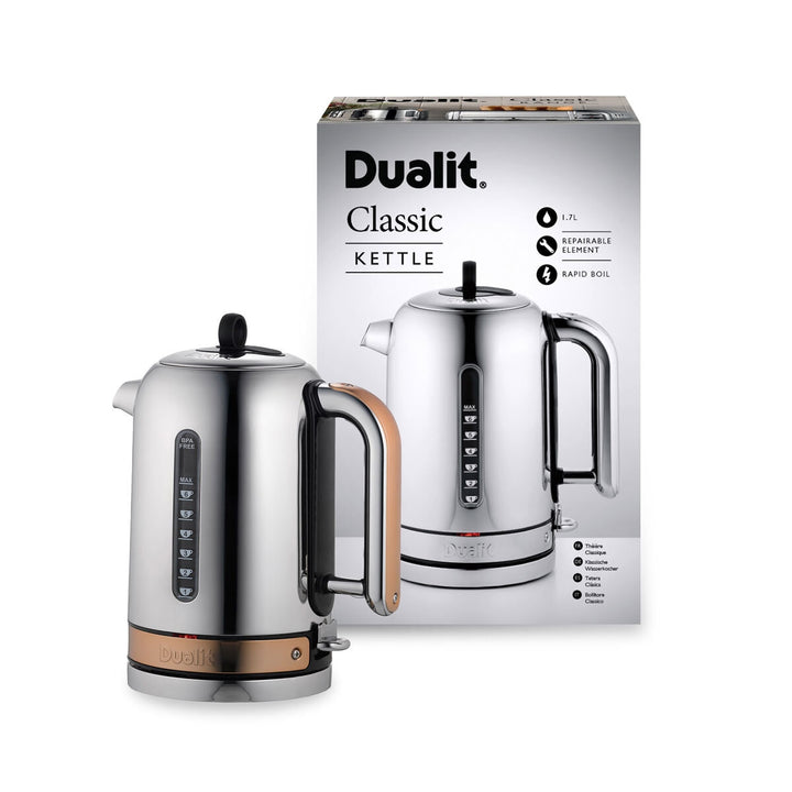 Dualit Classic 1.7L Copper Spray Finish Kettle