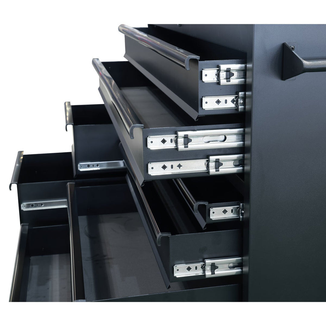Hilka 55" (140cm) Industrial 16 Drawer Tool Trolley and Chest