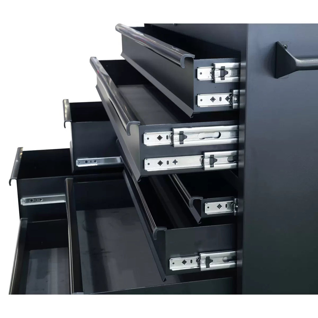 Hilka 55" (140cm) Industrial 16 Drawer Tool Trolley and Chest