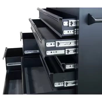Hilka 55" (140cm) Industrial 16 Drawer Tool Trolley and Chest