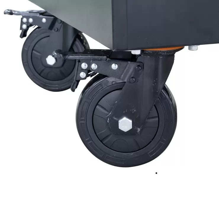 Hilka 55" (140cm) Industrial 16 Drawer Tool Trolley and Chest
