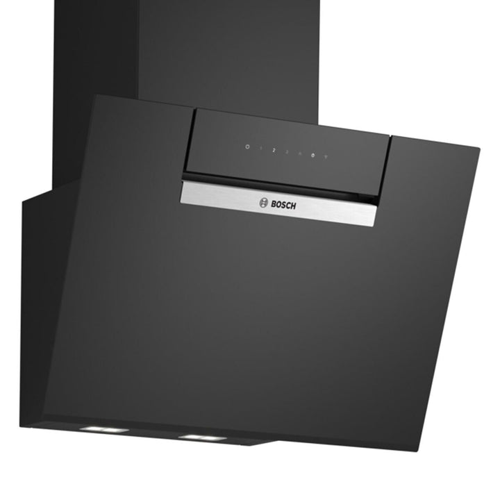 Bosch Series 4, DWK67FN60B, 60cm, Wall Mounted Cooker Hood, A Rated in Black