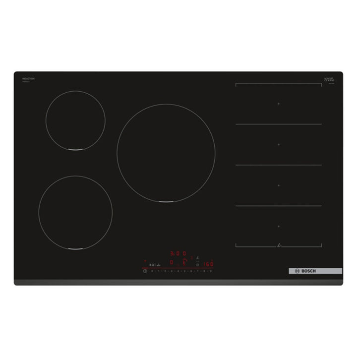 Bosch Series 6 PXV831HC1E 80cm Flex Induction Hob in Black