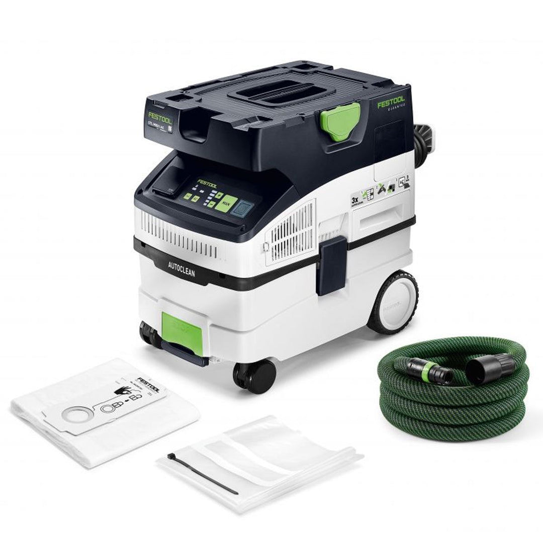Festool CLEANTEC CTL MIDI I AC L-Class Wet and Dry Mobile Dust Extractor 15L 110V GB - 578546