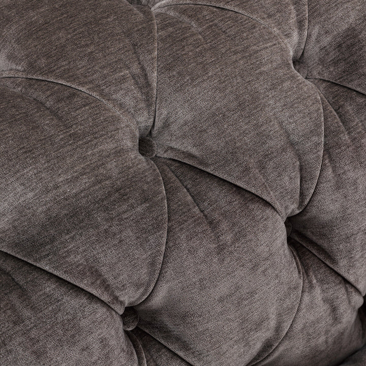 Allington Grey Fabric Chesterfield Armchair