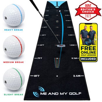 Me and My Golf Breaking Ball 11ft Putting Mat