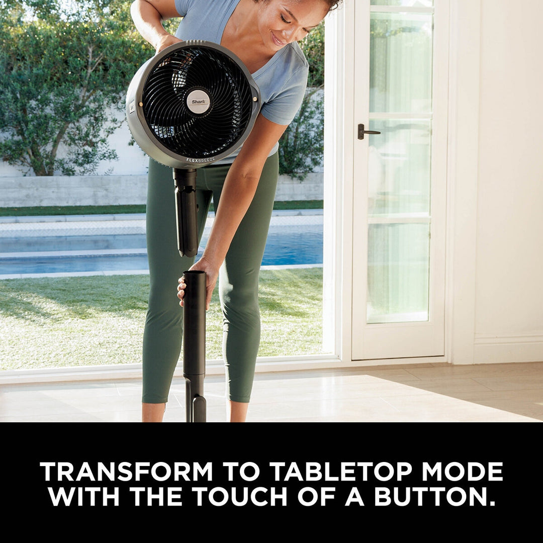 Shark FlexBreeze Pro Mist Indoor & Outdoor Fan & Outdoor Misting System, FA300UK