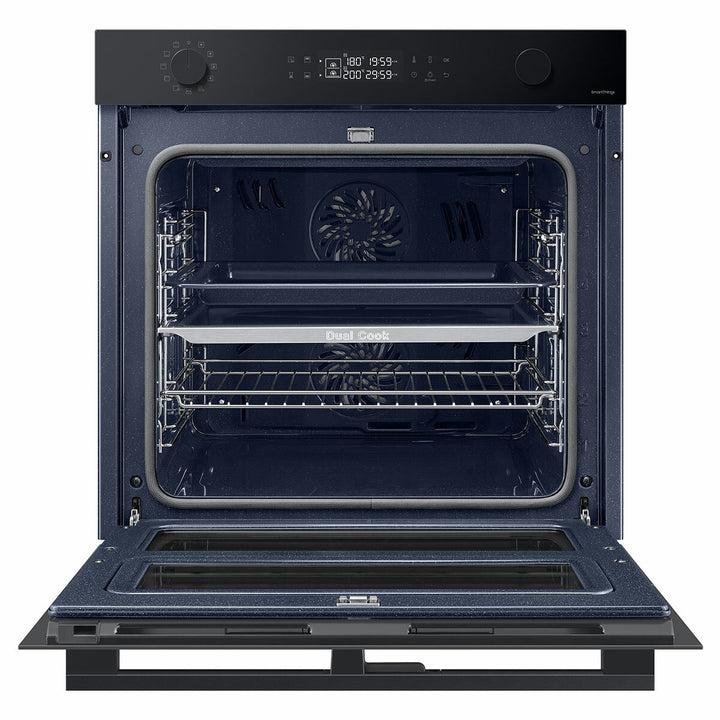 Samsung Series 4 Dual Cook Flex NV7B45305AK/U4 76L Smart Oven, A+ Rated in Clean Black