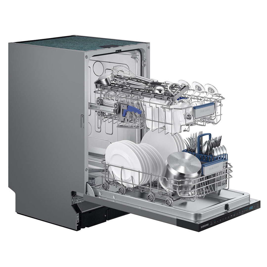 Samsung Series 5 Auto Door Open DW50DG430B00EU, 9 Place Setting Integrated Dishwasher
