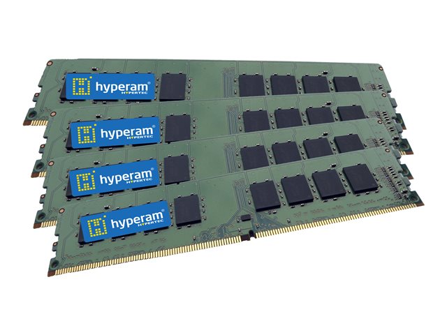 TieDex UK Hyperam - DDR4 - kit - 32 GB: 4 x 8 GB - DIMM 288-pin - 2133 MHz / PC4-17000 - unbuffered