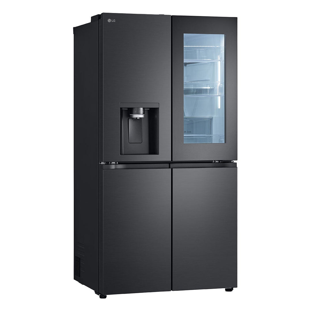 LG GMG96CRAFT Multidoor Fridge Freezer, E Rated, in Black Brushed Steel