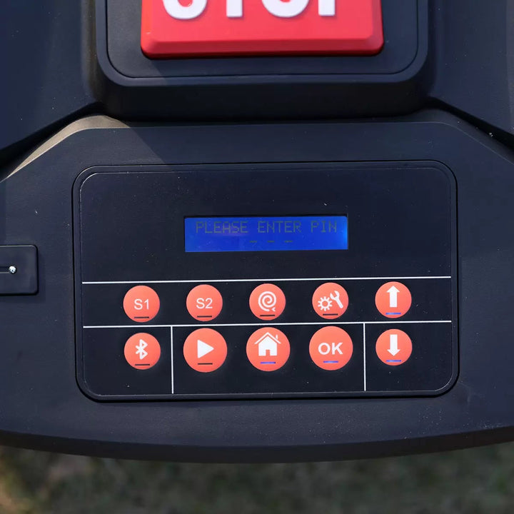 Yard Force MB800 Robotic Lawnmower + Charging Station (800m² Cutting Area)