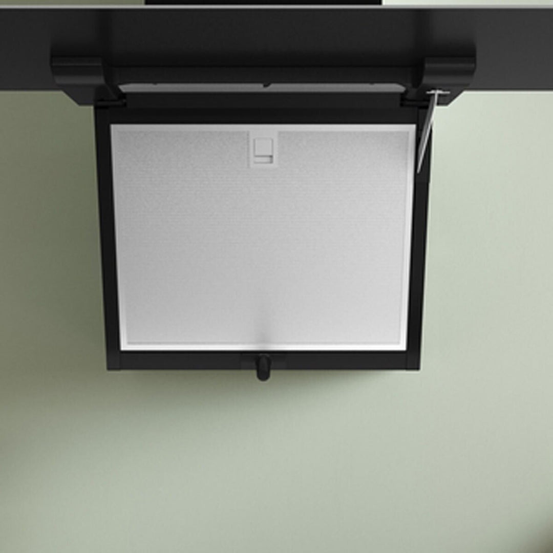 Bosch Series 4, DWK87FN60B, 80cm, Wall Mounted Cooker Hood, A Rated in Black