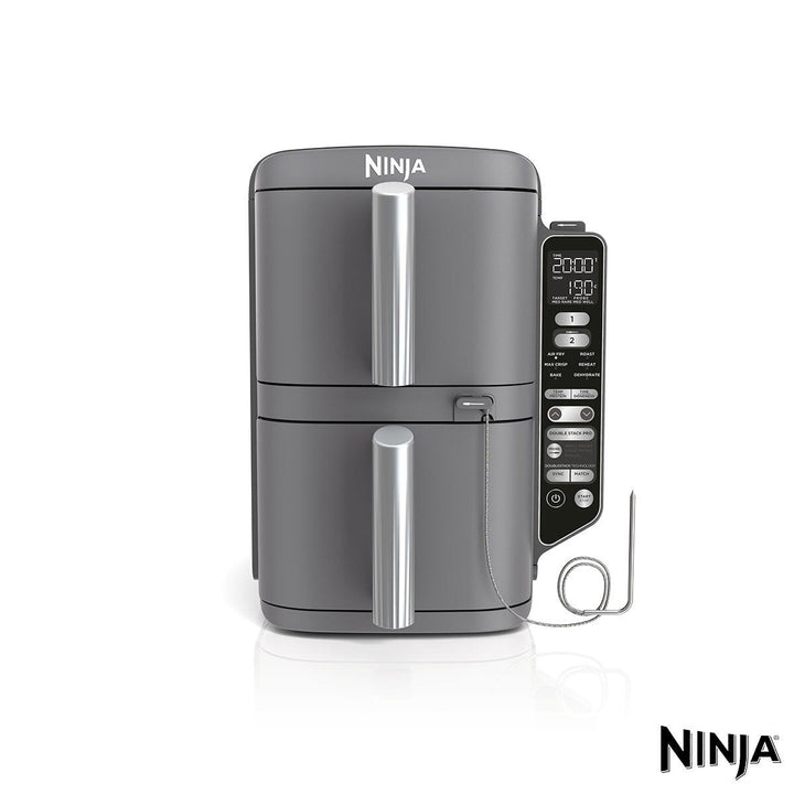Ninja Double Stack 9.5L Air Fryer with Smart Cook System, SL451UK