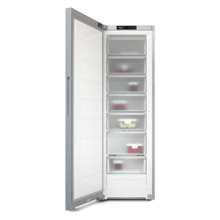 Miele FNS 4382 D Freezer, D Rated in Clean Steel