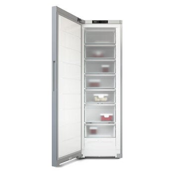 Miele FNS 4382 D Freezer, D Rated in Clean Steel