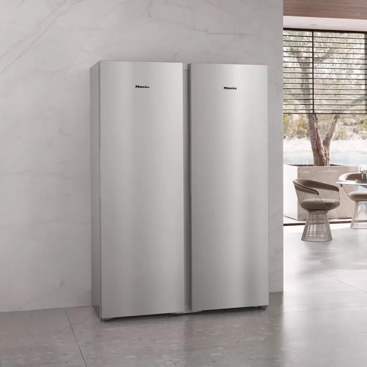 Miele FNS 4382 D Freezer, D Rated in Clean Steel