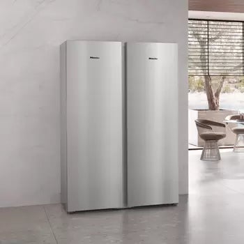 Miele FNS 4382 D Freezer, D Rated in Clean Steel