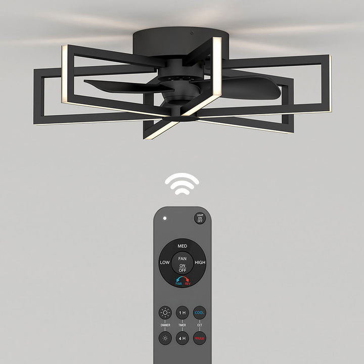 Artika Swirl 26" (66.5cm) Fan Light with Remote Control