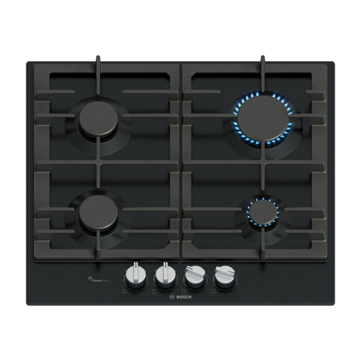 Bosch Series 6, PCP6A6I90, Enamel Gas Hob in Black