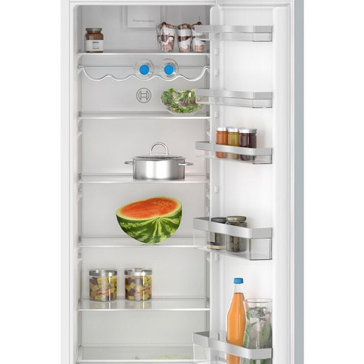 Bosch Series 4, KIR81VFE0G Fully Integrated Fridge, E Rated