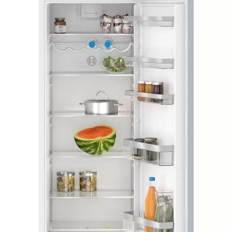 Bosch Series 4, KIR81VFE0G Fully Integrated Fridge, E Rated