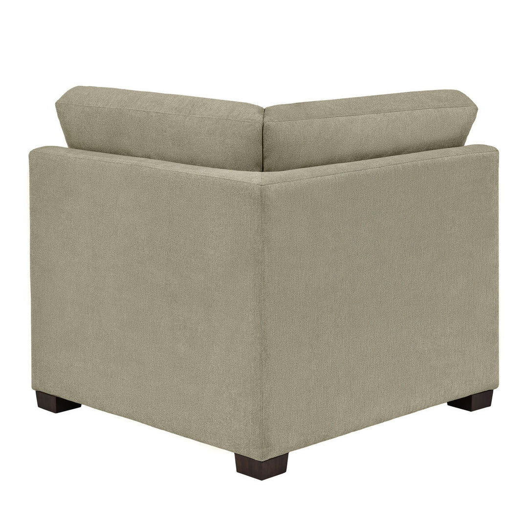 Thomasville Tisdale Beige Fabric Corner Chair