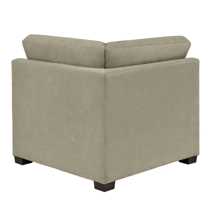 Thomasville Tisdale Beige Fabric Corner Chair