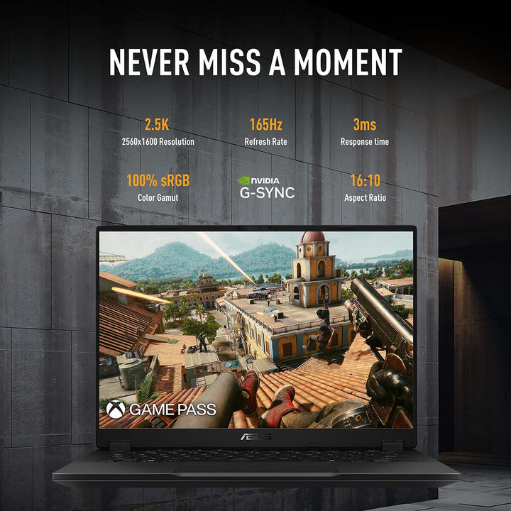 ASUS TUF A14, AMD Ryzen AI 7, 16GB RAM, 1TB SSD, NVIDIA GeForce RTX 5050, 14 Inch Gaming Laptop, FA401KH-RG005W