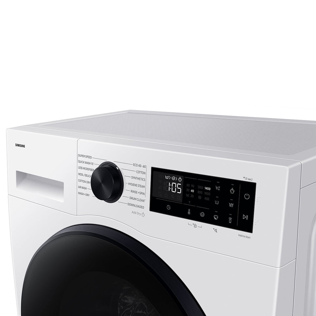 Samsung Series 5 WD90DG5G34BEEU 9kg / 5kg Smart Slim Depth Washer Dryer, E Rated in White